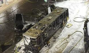 Brand Postauto Kantonspolizei 310